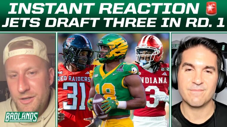 New York Jets Draft David Bailey, Kenyon Sadiq, Omar Cooper REACTION (FULL BADLANDS)