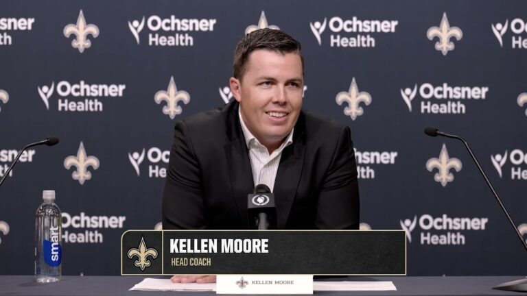 Kellen Moore Recaps Round 1, Jordyn Tyson Pick 2026 NFL Draft