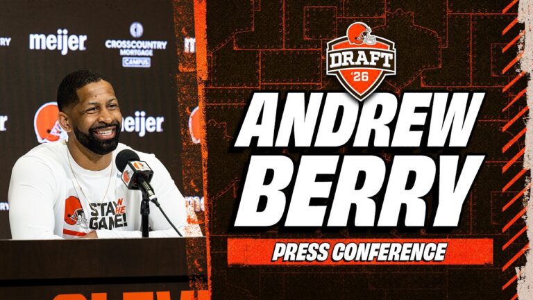 Andrew Berry Press Conference: We’re excited how night one concluded for us