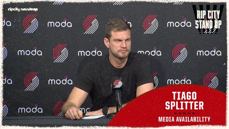 Tiago Splitter Pregame Media Availability Trail Blazers vs Pelicans April 2, 2026
