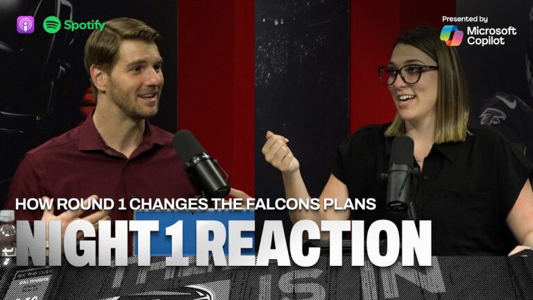 Whos still on the board for Atlanta? 2026 NFL Draft Atlanta Falcons Podcast
