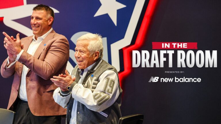 EXCLUSIVE: Inside the Draft Room as Patriots Select Caleb Lomu 2026 NFL Draft