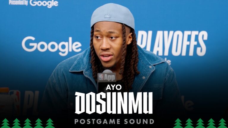Keep Your Foot On The Gas Ayo Dosunmu Postgame Sound 04.23.26