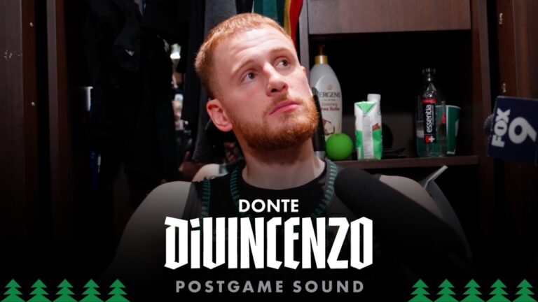 We’re Locked In Donte DiVincenzo Postgame Sound 04.23.26