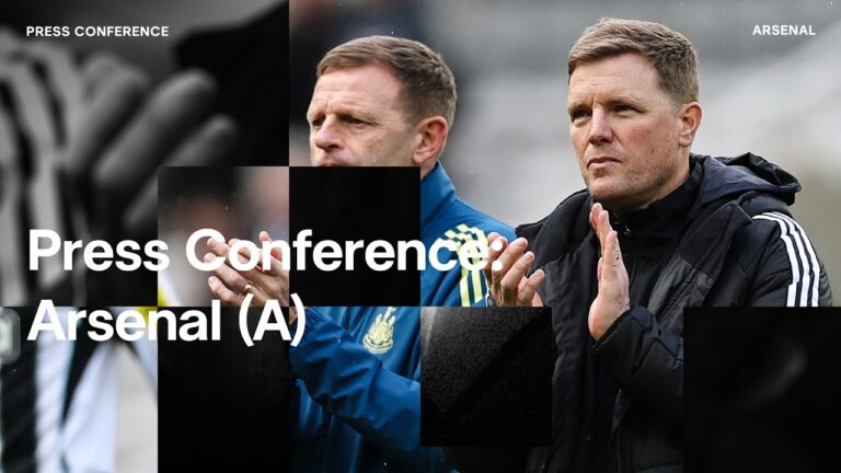 PRESS CONFERENCE Eddie Howe pre-Arsenal (A)