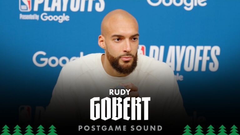Trust Who We Are Rudy Gobert Postgame Sound 04.23.26
