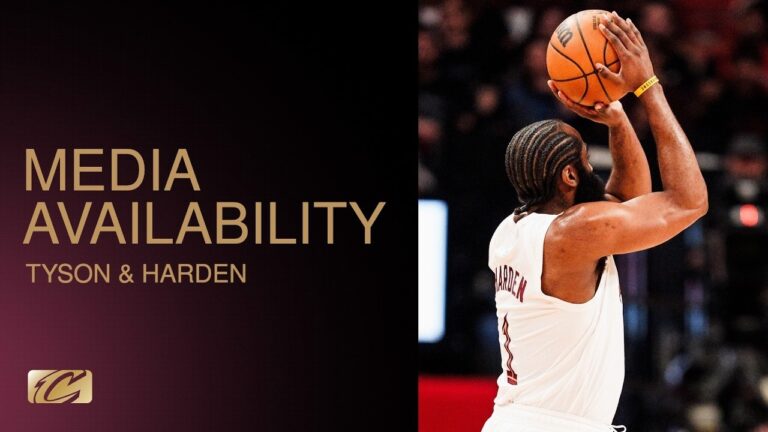 Cavs at Raptors Jaylon Tyson & James Harden Post Game 04.23.2026