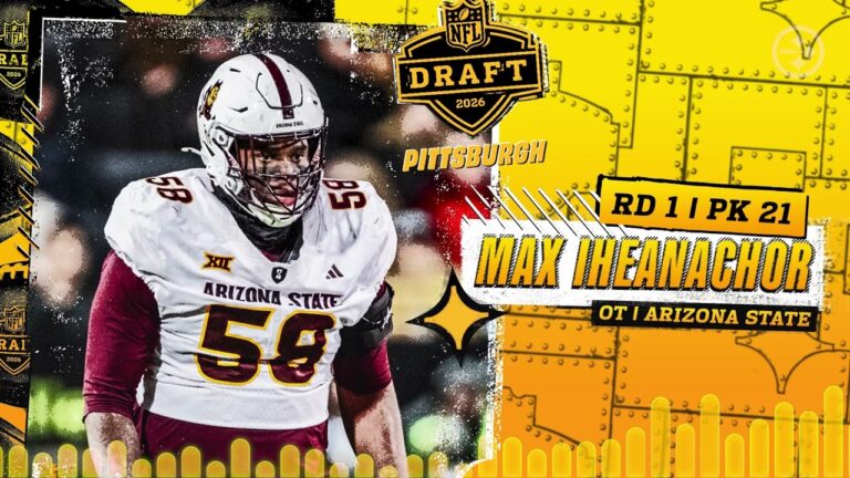 Steelers Nation Radio reacts to the selection of OT Max Iheanachor Pittsburgh Steeler