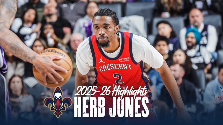 Herb Jones 2025-26 NBA Season Highlights New Orleans Pelicans
