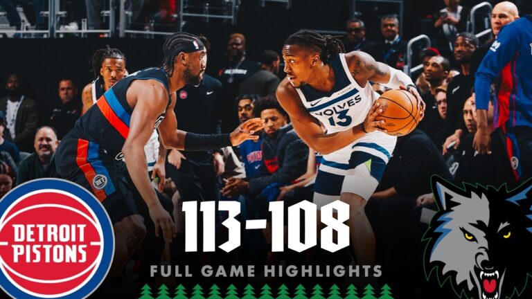 Minnesota Timberwolves Fall To Detroit Pistons 113-108 04.02.26