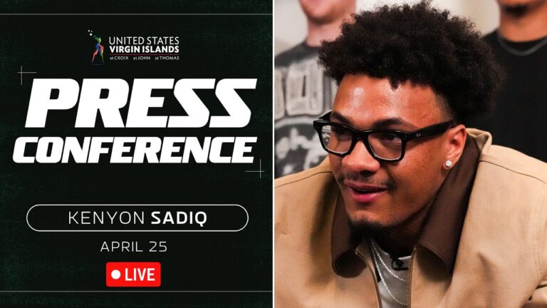 Kenyon Sadiq Introductory Press Conference (4 25) New York Jets