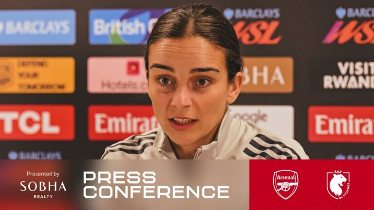 PRESS CONFERENCE Renée Slegers and Stina Blackstenius preview OL Lyonnes tie UWCL