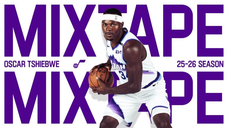 Oscar Tshiebwe ’25-’26 Mixtape UTAH JAZZ