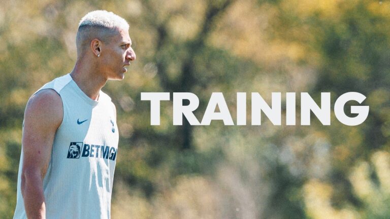 Behind the scenes at Roberto De Zerbi’s Spurs training ahead of Wolves!