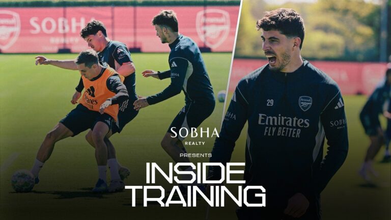 Full focus on Newcastle United INSIDE TRAINING Gym work, shooting drills and foot tennis PL