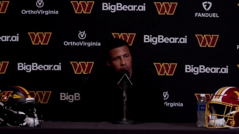 Introductory Press Conference: Sonny Styles Meets the Media as the Newest Washington Commanders