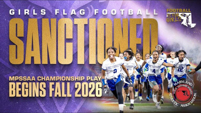 Maryland Officially Sanctions Girls Flag Football