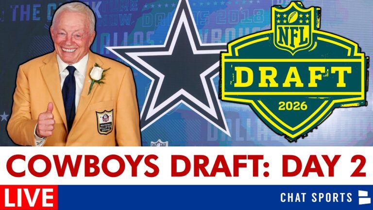 Dallas Cowboys Live 2026 NFL Draft Day 2: Rounds 2 & 3