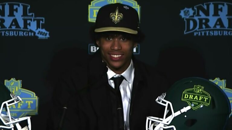 Jordyn Tyson Post-Draft Press Conference 2026 NFL Draft