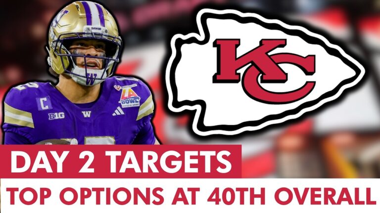 Kansas City Chiefs Day 2 Draft Targets: Names To Watch At 40th Overall Pick