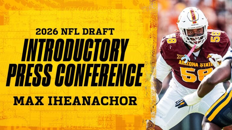 OT Max Iheanachor Introductory Press Conference Pittsburgh Steelers