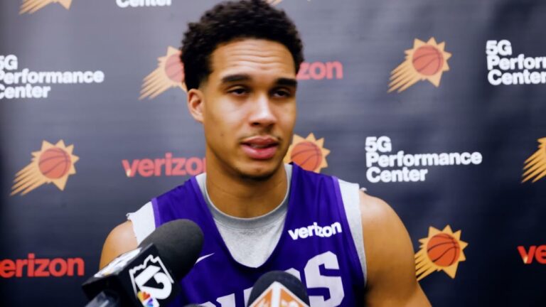 Oso Ighodaro Practice Media Availability Phoenix Suns 4-24-26