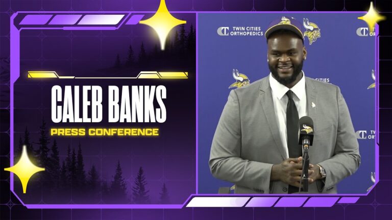 Caleb Banks on Excitement of Being Drafted by Vikings, Draft Process, Brian Flores’ Defense & More