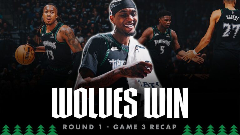 Wolves ROUTE Denver 2-1 Series Lead Jaden McDaniels Shines & Ayo Dosunmu Playoff Career-High