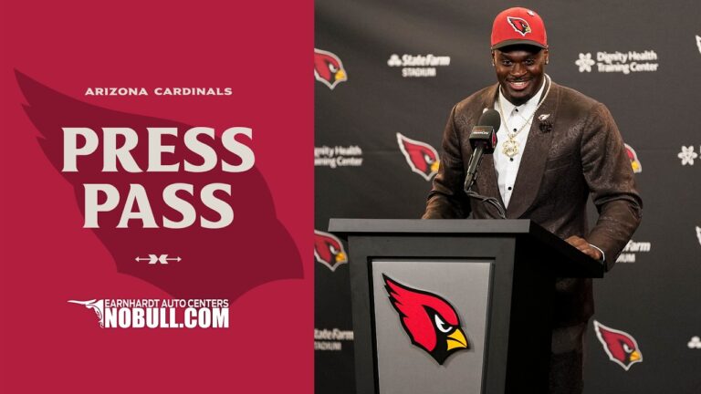 RB Jeremiyah Love Press Conference AZ Cardinals