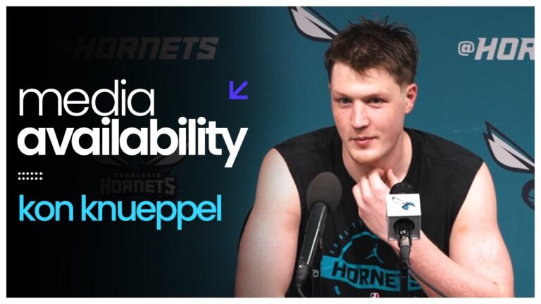 Hornets vs Suns: Kon Knueppel Postgame Media Availability 4 2 2026