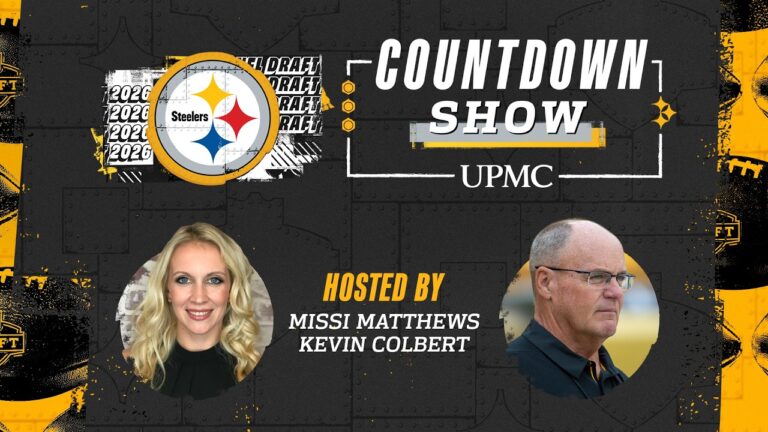 2026 Steelers Draft Countdown Show with Hall of Famer John Stallworth Pittsburgh Steelers