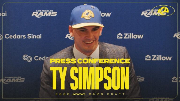 Ty Simpson On Meeting Sean McVay, First 24 Hours As A Rams & Transition From Alabama To L.A.