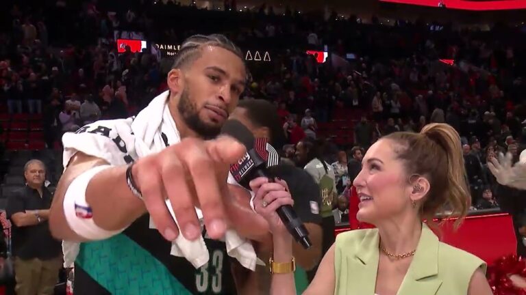 Toumani Camara Postgame Interview Brightside Windows Baseline Report vs Pelicans April 2, 2026