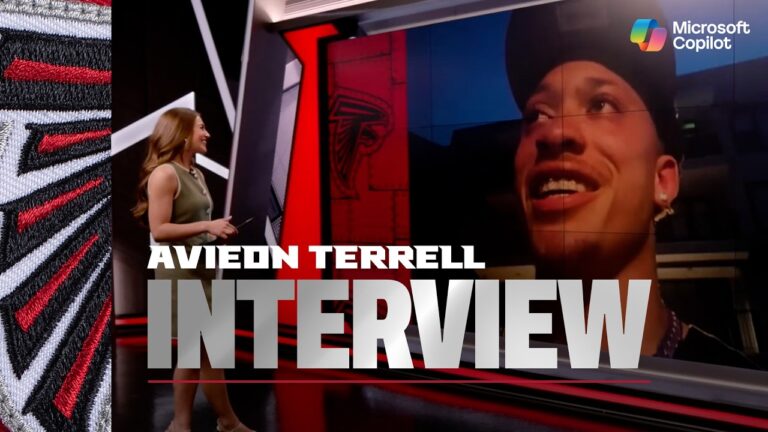 Avieon Terrell’s first reaction to staying in Atlanta to play for the Falcons NFL Draft