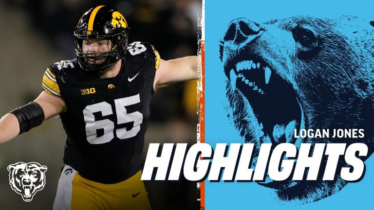 HIGHLIGHTS: Logan Jones Chicago Bears
