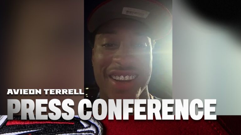 Avieon Terrell’s first press conference after being drafted by the Atlanta Falcons 2026 NFL Draft