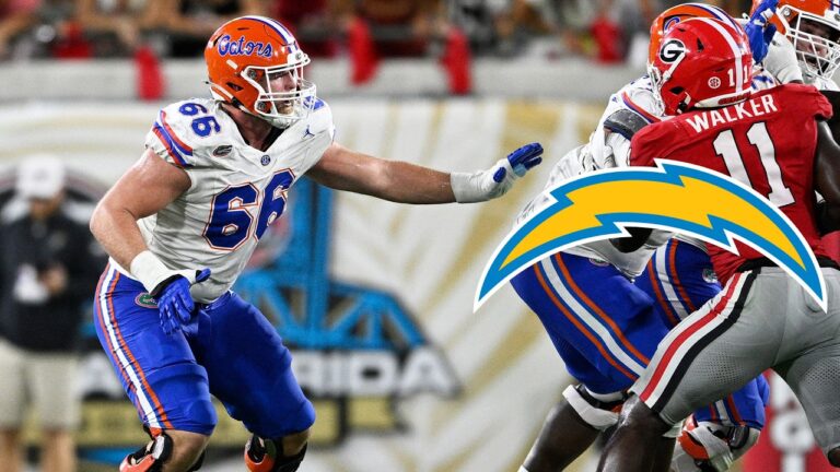 2nd Round Draft Pick IOL Jake Slaughter College Highlights LA Chargers