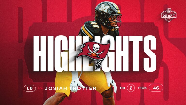 View Highlights of Josiah Trotter 2026 NFL Draft Tampa Bay Buccaneers