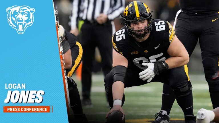 Logan Jones: Chicago ‘just felt like home’ Press Conference