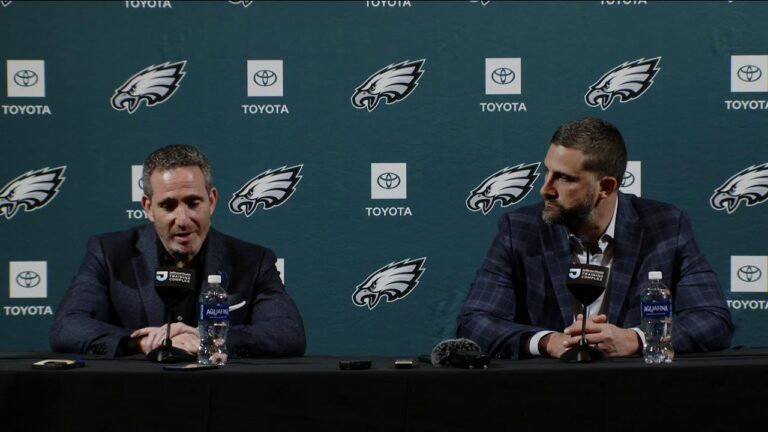 Press Conference: Howie Roseman & Nick Sirianni