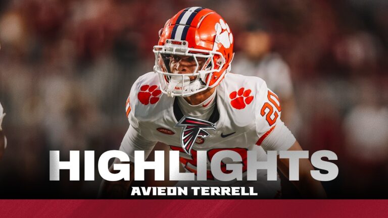 Avieon Terrell College Highlights 2026 NFL Draft Atlanta Falcons