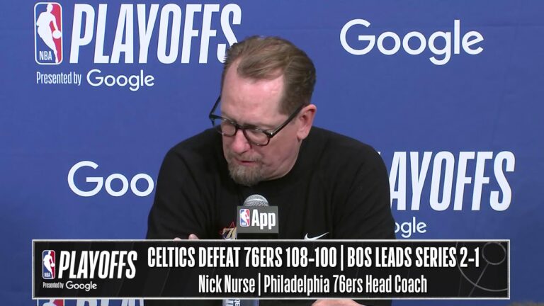 Boston Celtics vs. Philadelphia 76ers Game 3 Postgame Media Availability