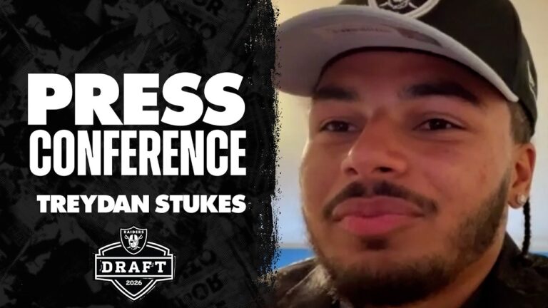 Treydan Stukes: Super Excited To Get To Work 2026 NFL Draft
