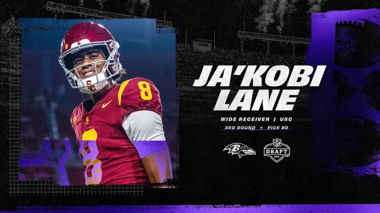 Ja’Kobi Lane Media Availability Baltimore Ravens