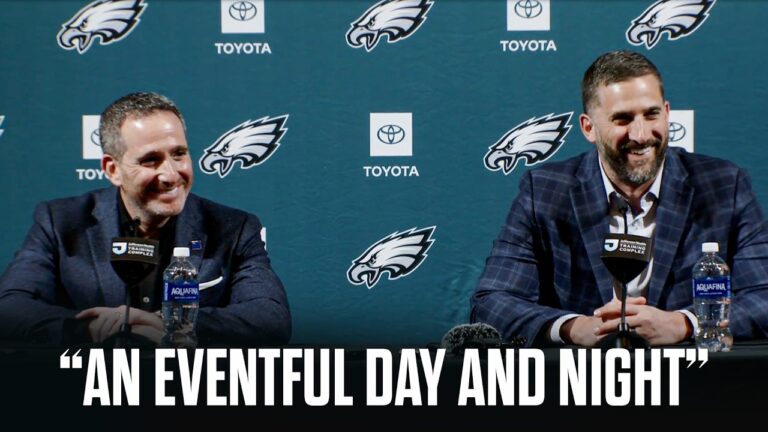 Howie Roseman & Nick Sirianni Recap Day 2 of 2026 NFL Draft