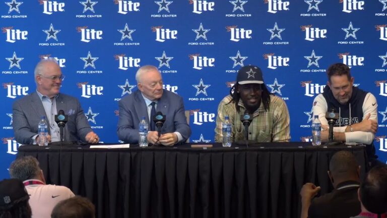 Malachi Lawrence Introductory Press Conference Dallas Cowboys 2026