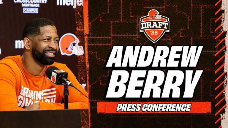 Andrew Berry Press Conference: A lot of action, a lot of movement