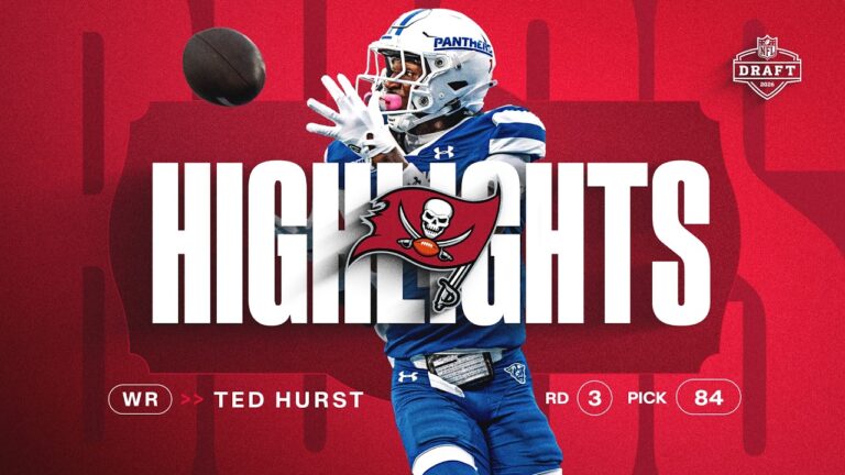 View Highlights of Ted Hurst 2026 NFL Draft Tampa Bay Buccaneers