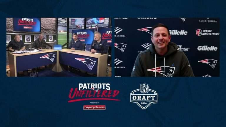 Eliot Wolf Joins Patriots Unfiltered to Discuss Caleb Lomu & Day 2 Patriots Draft 2026 NFL Draft