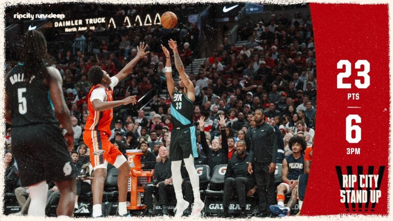 Toumani Camara Was HUSTLIN’ On Both Ends Of The Court In Tonight’s Win vs Pelicans April 2, 2026